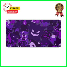 Haunted Ghost Gengar Desk Mat - Neoprene Giratina Chandulure Dark Mouse Pad GP39 picture