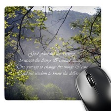 3Drose Llc 8 X 8 X 0.25 Inches Mouse Pad Serenity Prayer In Scene Mp510581 picture