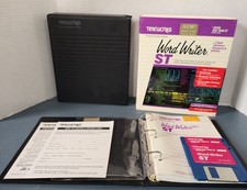 Timeworks WordWriter ST VTG Atari 520/1040 (1984) Complete, Works, Dealer Copy picture