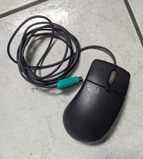 Dell Microsoft IntelliMouse 1.3A PS/2 Wired Mechanical Ball Mouse 3-Button Black picture