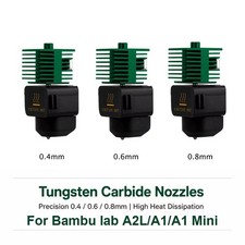 Upgrade Integrated Tungsten carbide Nozzle Hotend For Bambu Lab A1/A1MINI A2L picture