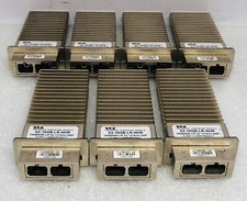 LOT OF 7 NETWORK HARDWARE RESALE X2 10Gbps X2-10GB-LR-NHR TRANSCEIVER MODULES picture