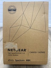 NETGEAR CM600 HIGH SPEED CABLE MODEM DOCSIS 3.0 XFINITY SPECTRUM COX MAC picture