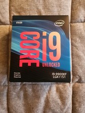 Bad - Intel Core i9-9900KF 3.60GHz 8-Core LGA1151 CPU - For Parts. picture