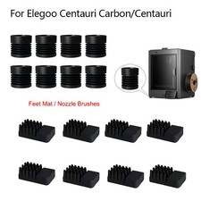 Shock Absorbing Foot Pad Nozzle Brushes For Elegoo Centauri Carbon Cleaner Tool picture