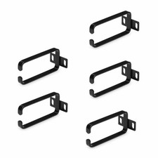 StarTech.com W129039352 CMHOOK1UN5PK 5-Pack 1U Vertical Cable Management D- ~E~ picture