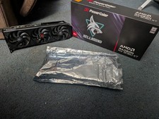 PowerColor Hellfire AMD Radeon PCIe Triple Fan LED Lighting Fan Heatsink 8gb picture