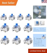 10PCS Blue Click Switch,Clicker for 3D Prints 、Gaming Keyboards. picture