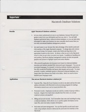 Macintosh Spreadsheet Solutions (6pages) Final Price picture