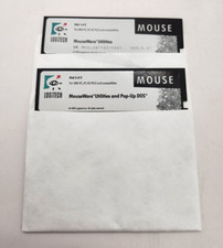 Vintage Logitech MouseWare Version 4.01 Utilities IBM PC, XT, Floppy 5.25” Disk picture