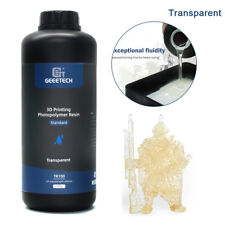 1KG Geeetech Rigid Resin Transparent UV 405nm 3D Printing Photopolymer Resin picture