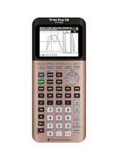 TI-84 Plus CE Graphing Calculator Texas Instruments, Rose Curve Gold picture