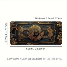 Game Golden Treasure Mouse Pad: Large, Extra-Long, Thick Rubber Gaming Mouse P picture