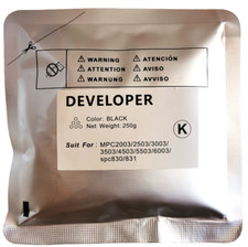 Developer 250g For Ricoh Mpc2003 2503 3003 3503 4503 5503 6003 Spc830 831 picture