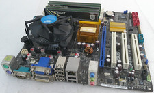 Asus P5QL-VM D0 Rev 1.02G MB W/ Intel SLGYY CPU, Heatsink, Fan & 8GB DDR2 picture