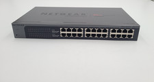 Netgear Prosafe Plus JFS524E 24-Port Unmanaged Network Switch NO POWER CORD picture