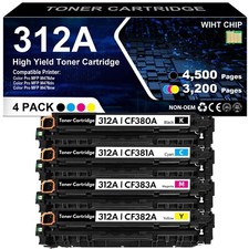 4PK 312A CF380A Toner Compatible With  LaserJet Pro MFP M476nw M476dn M476dw picture