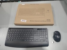 BLACK - GENERIC WIRELESS KEYBOARD AND MOUSE COMBO DY558 WITH WIRELESS DONGLE picture