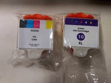 (2) Kodak 10XL Color NEW/SEALED/GENUINE picture