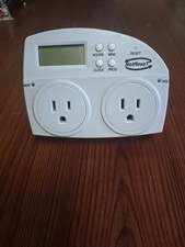 NetReset Digital Automatic Timer Outlet Router & Modem Faster Internet picture