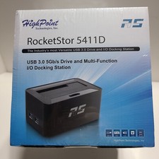 RocketStor 5411D-USB 3.0 5Gb/s Drive and Multi-Function I/O Docking Station. picture