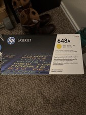HP Ce262a Toner Cartridge Yellow 648a LaserJet Genuine picture
