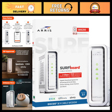High-Speed DOCSIS 3.1 Cable Modem for Internet Plans Up to 1 Gbps - SB8200 Compa picture