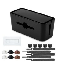 Bates- Cable Management Box, Medium, Cable Organizer Box, Cord Organizer Box,  picture