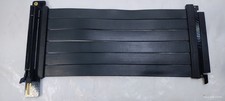 OKINOS PCI-E 4.0 GPU Riser Cable 250 -242mm Actual- PCIe 4.0x16, Black, Open Box picture
