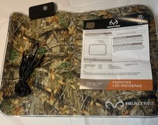 Realtree Frontier LED Light Gaming Mouse Pad Modes Anti Slip Base 12.5