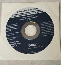 NEW Dell Reinstallation DVD Windows 7 Professional SP1 64-Bit Part No. 0KJX6D picture