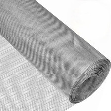 Filter Screen Sheets Stainless Steel Air Vent Mesh Cover Wire Mesh Roll 30X12... picture