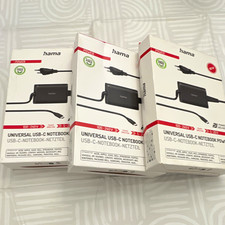 Hama USB-C Laptop Power Adapter 65W Power Delivery 5-20V for Acer/Apple/Asus picture