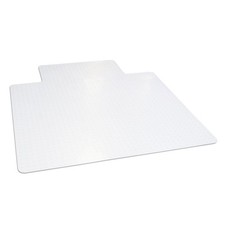 Office Chair Mat Low Pile Carpet 45 x 53 Clear PVC Dimex C521003G Desk Floor picture