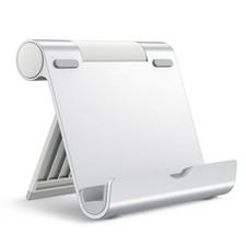 JETech Tablet Stand, Adjustable Portable Desktop Holder, Silver picture