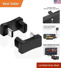 Effortless Connectivity: 2 Pack 180° USB C Adapter - Superior Charge & Data picture