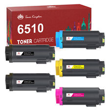 1-5PK Compatible For Xerox Phaser 6510 / WorkCentre 6515 BCMY Toner Cartridge picture