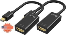 Adaptador Mini DisplayPort a HDMI (paquete de 2) Convertidor Mini DP compatible picture