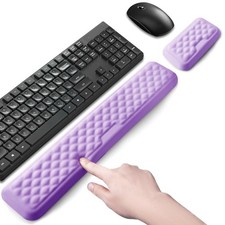 Keyboard Wrist Rest Mouse Wrist Support, Memory Foam Wrist Rest Pad for Compu... picture
