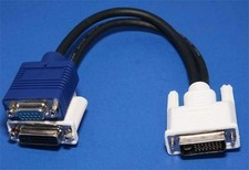 Wyse Compatible DVI-I Splitter DVI-D to VGA Adapter V Series picture