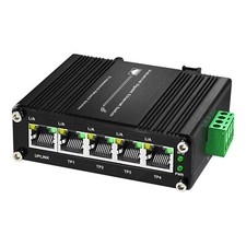 Mini Industrial (Managed) 5 Port Gigabit Ethernet PoE Switch Standard or passive picture