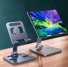 Adjustable Tablet Stand Holder Foldable Aluminum Desk Mount for iPad and Tablets picture