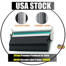 OEM Print Head Printhead for Zebra ZM400 Thermal Label Printer 203dpi G79800M picture