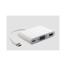 Astrotek Thunderbolt USB 3.1 Type C (USB-C) to VGA + USB + Card Reader Video picture