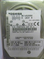 Toshiba MK1652GSX (HDD2H03 R UK01 S) 010 A0/LV020J 160GB Laptop Hard Drive picture