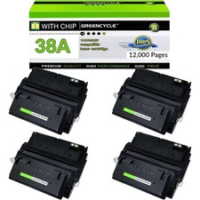 4PK Q1338A 38A Toner Cartridge Compatible for HP LaserJet 4200dtn 4200dtnsl picture