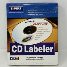Expert Vintage Software CD Labeler Circa 1999 Full Retail Box picture