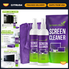Screen Cleaner Spray 2 Pack - 16oz for TV, Car, Laptop & Computer Cleaning picture