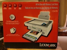 Lexmark X3470 All-In-One Inkjet Printer Open Box BRAND NEW picture