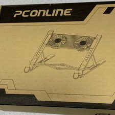 PCONLINE Notebook Folding Radiator for Cooling Laptops- Black, New picture
